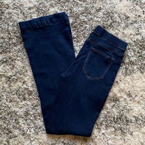 Cello Medium Dark Wash Pull-On Flare Jeans